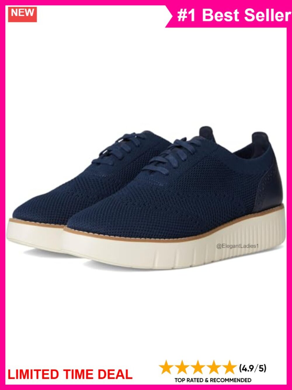 Cole Haan Grand City Platform Stitchlite Oxfords Women's Business Casual